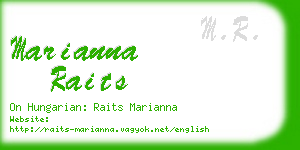 marianna raits business card